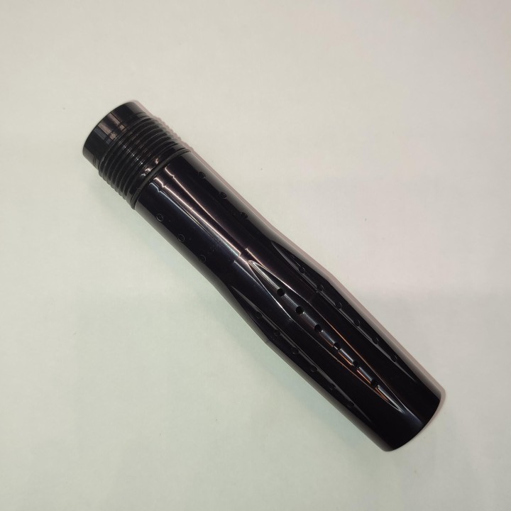 Canon paintball 9 pouces Black Spyder Silver Black Eagle
