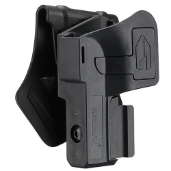 Universal Tactical Holster with Rail - Airsoft Retention Thumb Break