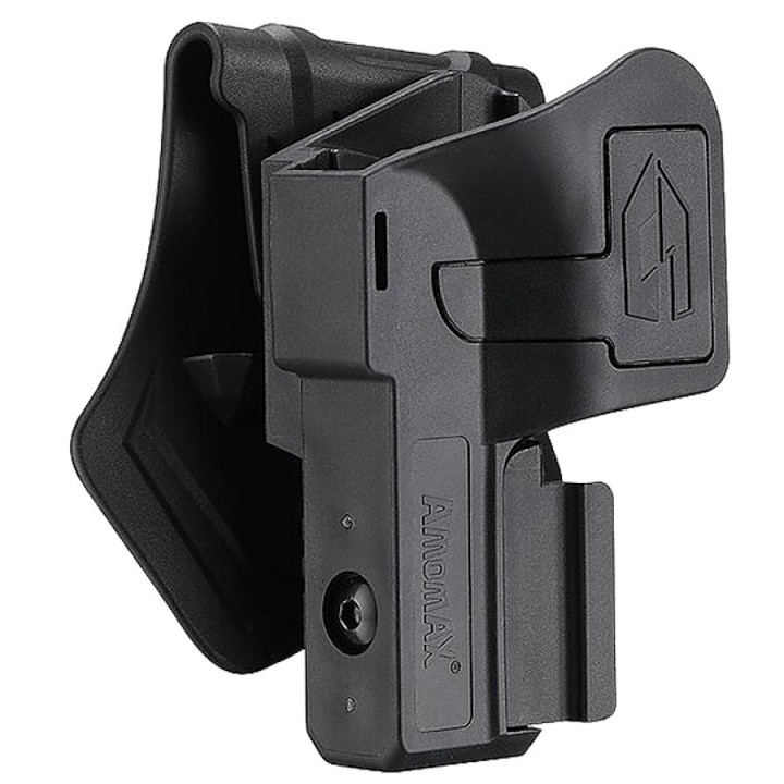 Universal Airsoft Pistol Holster with Rail & Retention