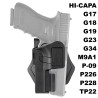 Universal Tactical Holster with Rail - Airsoft Retention Thumb Break