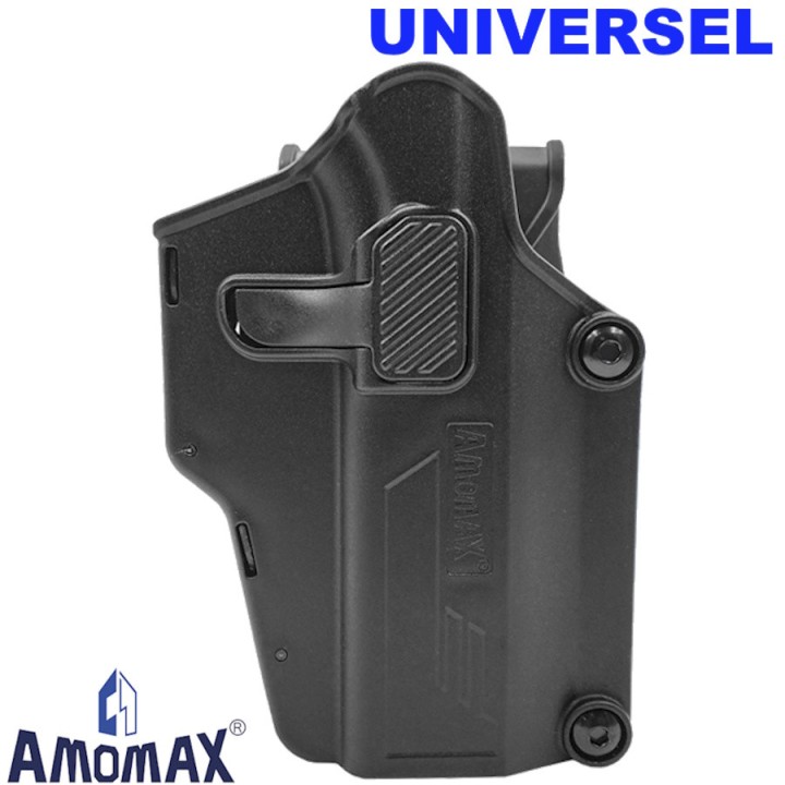 Holster polymère rotatif 360 degrés montage MOLLE Amomax