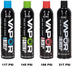 SPECNA ARMS Airsoft Green Gas Vapor Black 600ml