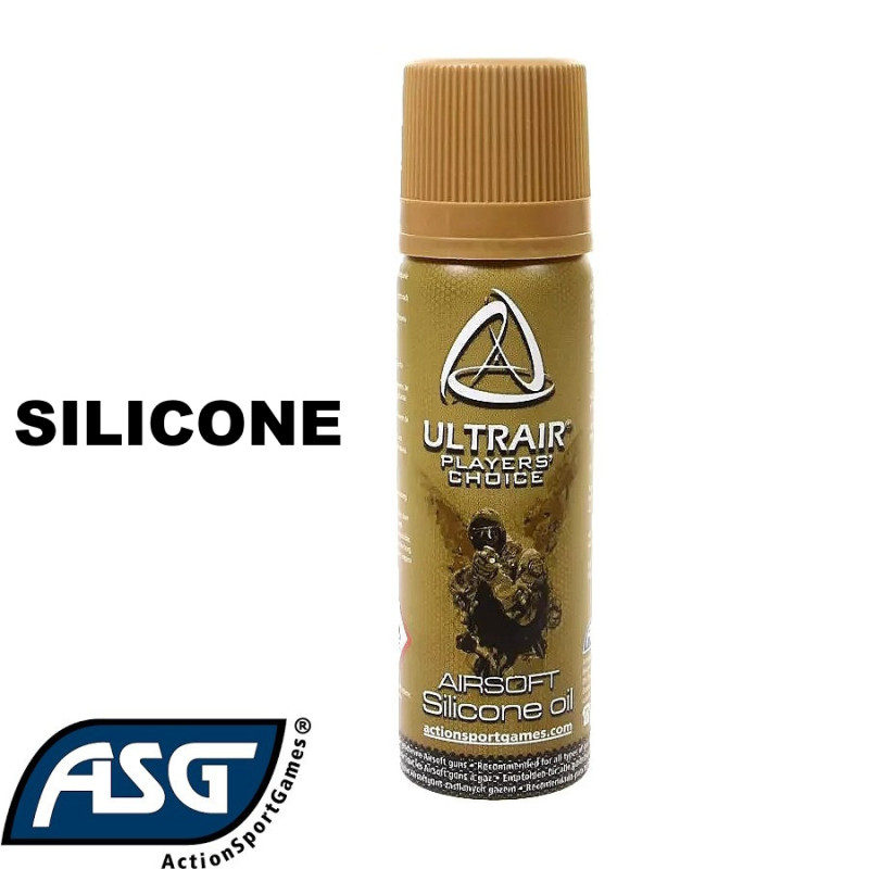 Lubrifiant airsoft Ultrair Spray 60ml pour entretien réplique