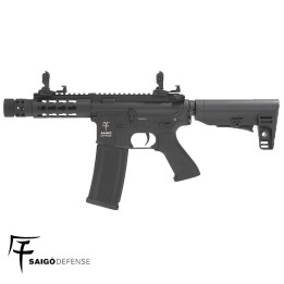 Kenji Black Airsoft Rifle - 6.03 Precision  | Saigo Defense