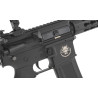 Combo Airsoft AEG Kenji Court Noir - Pack Prêt à Jouer Saigo Defense