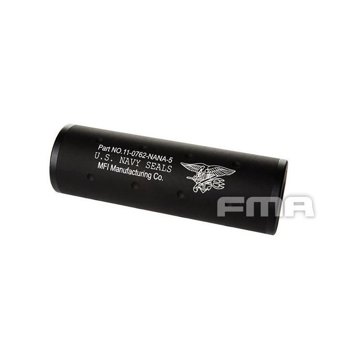 FMA ''Navy''+ -14mm Silencer 107MM BK Black Eagle