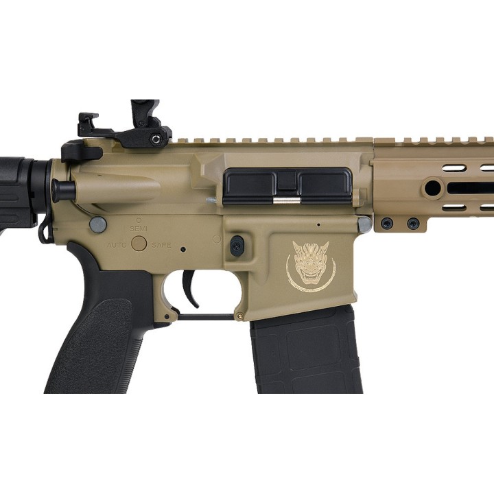 Electric M4 Tan Airsoft Rifle - AEG  | Saigo