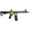 Electric airsoft M4 Tan Shinobi Saigo Defense assault rifle