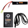 Pack airsoft complet avec chargeur et batterie Shinobi