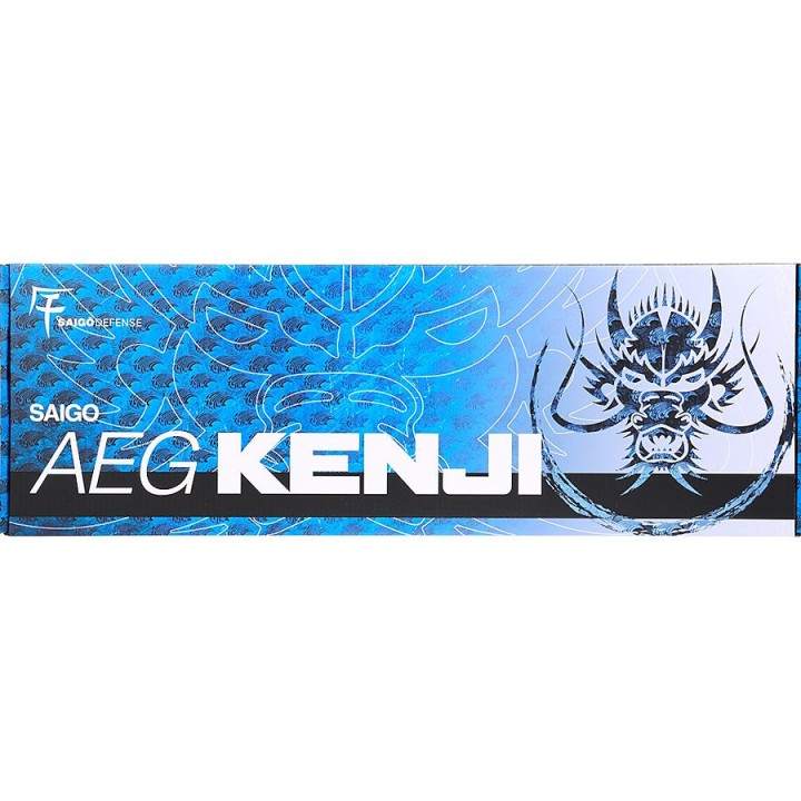 AEG Kenji noir en configuration milsim
