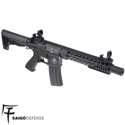 Pack AEG Kenji Long Noir Réplique Airsoft Électrique Complète – Saigo Defense