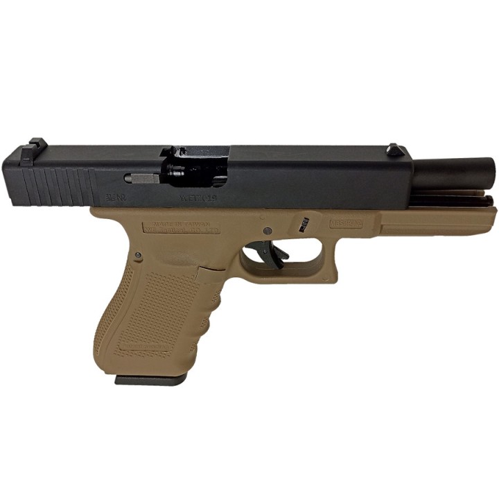 WE R17 Gen4 Tan pistolet airsoft blowback