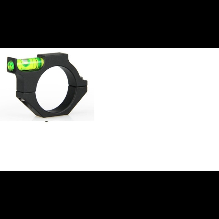 Rail de montage + niveau à bulle Black Eagle - Rail and rings