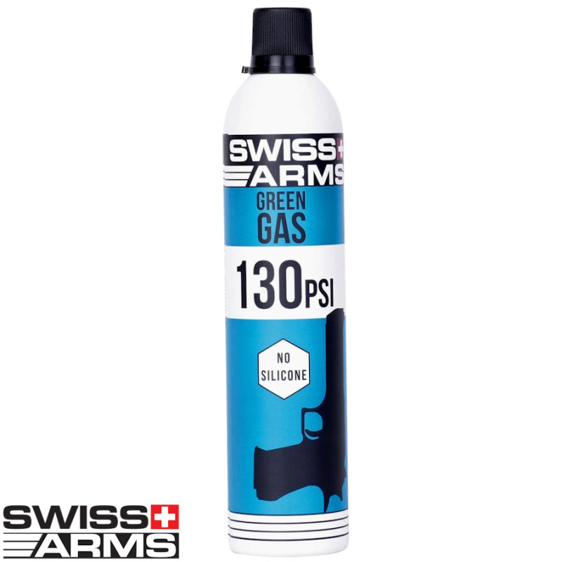Swiss Arms Green Gas 130 PSI - Special Blowback Metal Slide