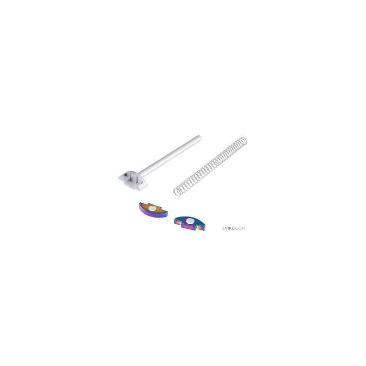 AAP01 Aluminium Guide Rod Set - Silver