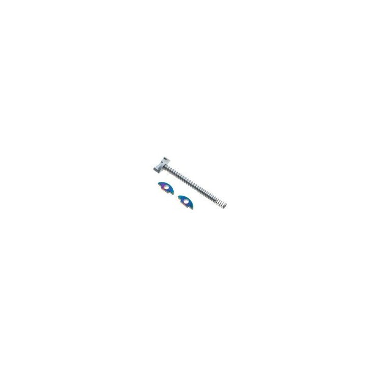 AAP01 Aluminium Guide Rod Set - Silver
