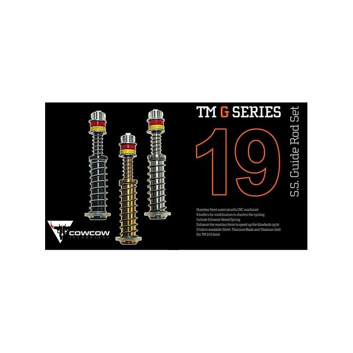 SS G19 Guide Rod Set - Gold