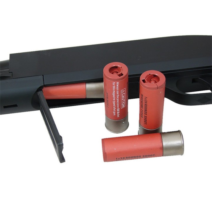Réplique de f. à pompe, Franchi SAS 12, flex-stock ASG