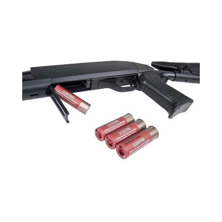 Réplique de f. à pompe, Franchi SAS 12, flex-stock 16063 ASG