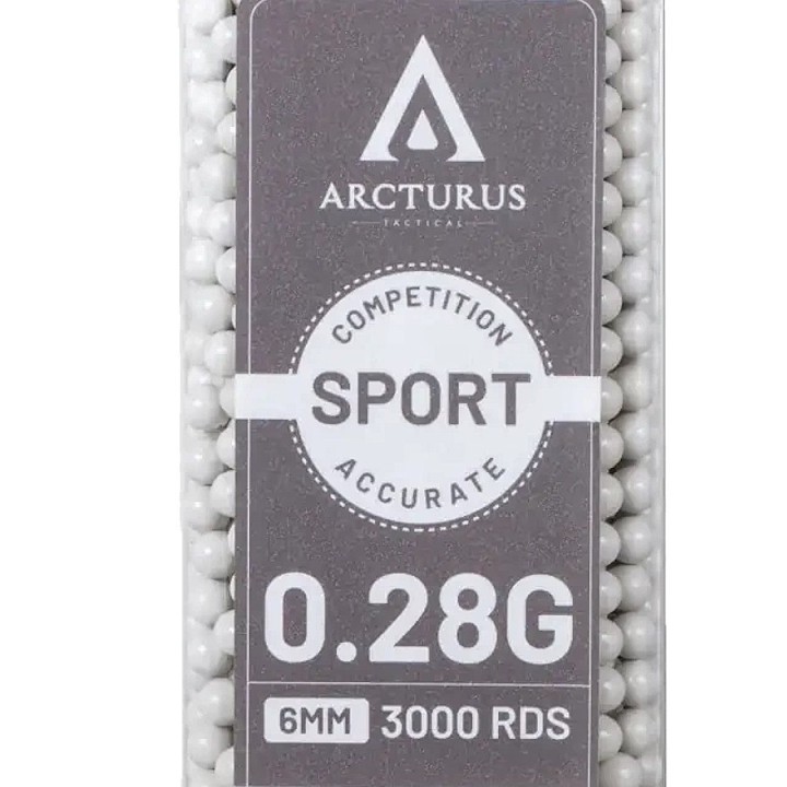 BBs 6mm airsoft 0.28g Arcturus précision extérieure