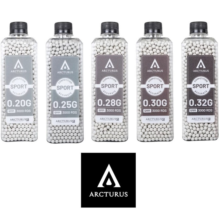 Munition airsoft Match Grade Arcturus grammage polyvalent 0.25g