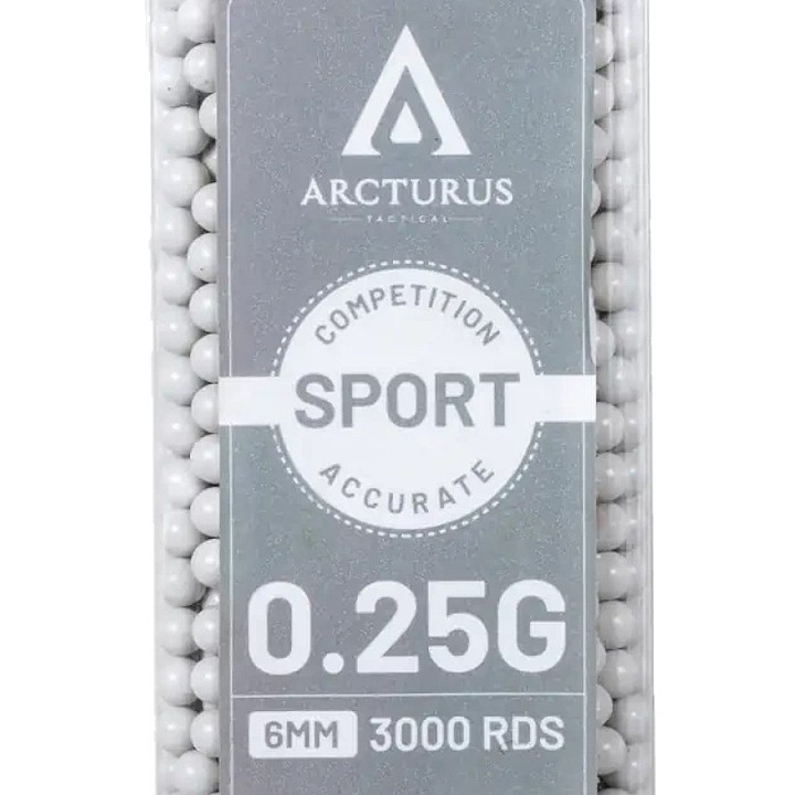 Arcturus RS SPORT 0.25g Airsoft BBs (3000)