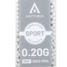 Arcturus RS SPORT Match Grade 0.20g Airsoft BBs - 3000 bbs in Refillable Bottle