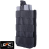 poche chargeur MOLLE open top maintien elastique GFC Tactical