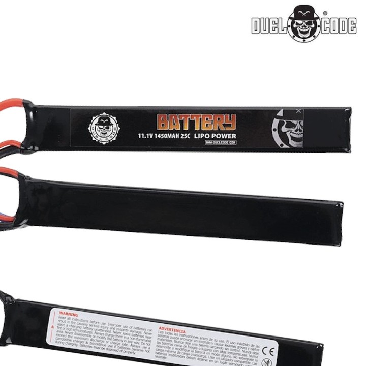 LiPo Battery 11.1V 25C T-Dean Duel Code | Airsoft AEG