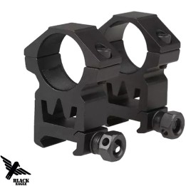 Black Eagle 25mm RIS Rail Optic Mount (2-Pack)