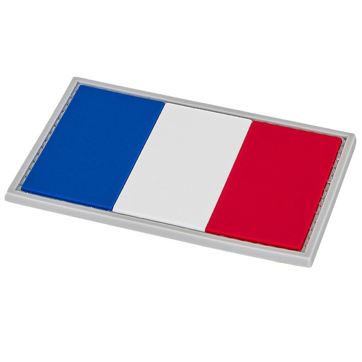 France PVC 3D Velcro Patch - Tactical Airsoft