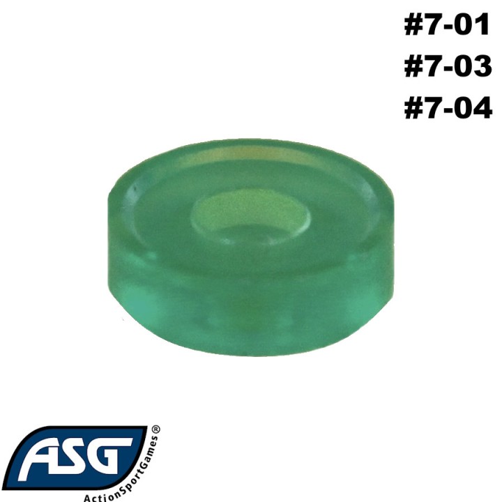 Joint perforateur ASG en caoutchouc vert pour etancheite valve réplique CO2 7-01 7-03 7-04