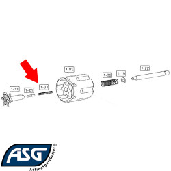 Spring Lock Cylinder ASG Dan Wesson Part 1-31