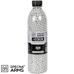 Billes airsoft Specna Arms CORE 0,25g bouteille 3000 pièces blanches 6mm
