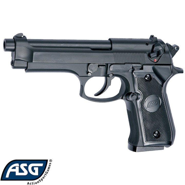 Pistolet airsoft ASG M92F Gas Non Blow Back Black
