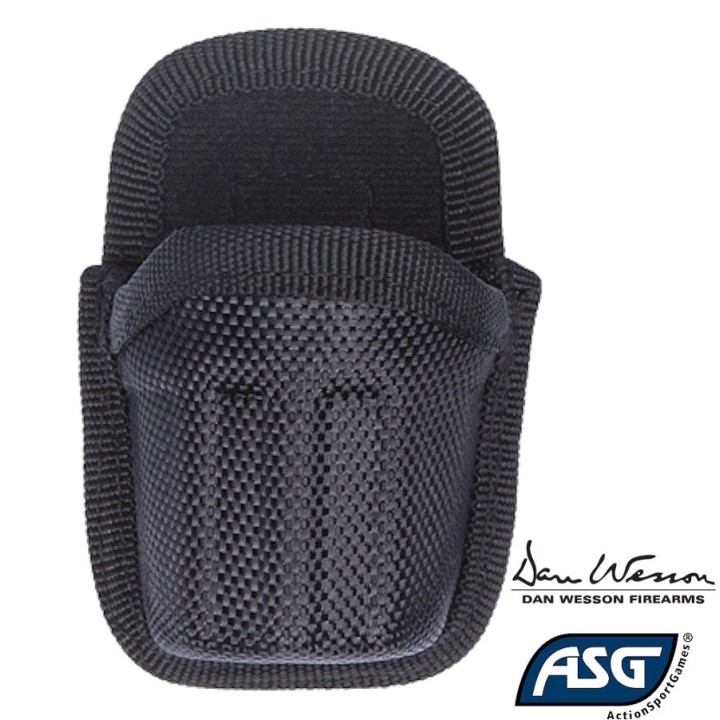 Etui protection speedloader Dan Wesson noir