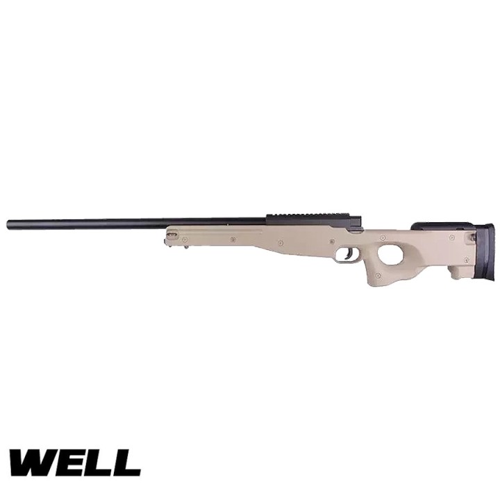 Réplique fusil sniper Well L96 Warrior I beige