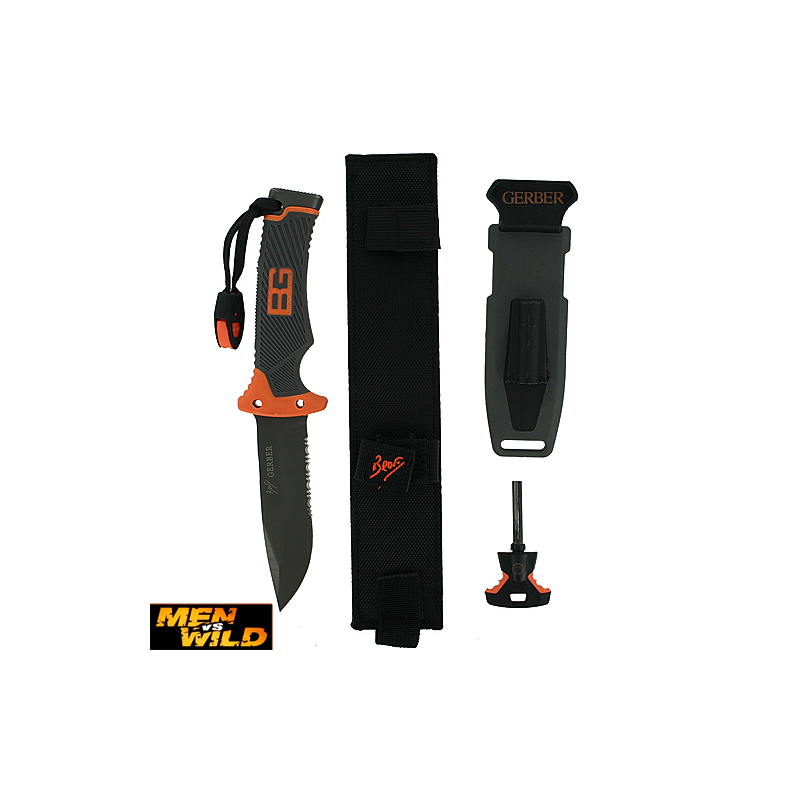 Couteau de survie Man VS Wild