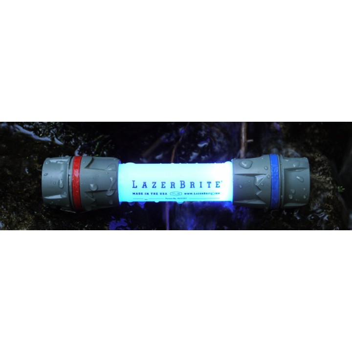 LazerBrite- Bleu / Blanc - Lampe tactique modulaire