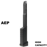 Chargeur haute capacité pour pistolet AEP Yakuza Delta Tactics noir