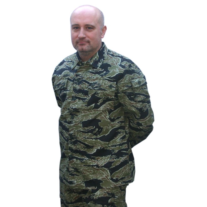 Veste camouflage Tiger Stripe Taille S [Black Eagle] - Jacket