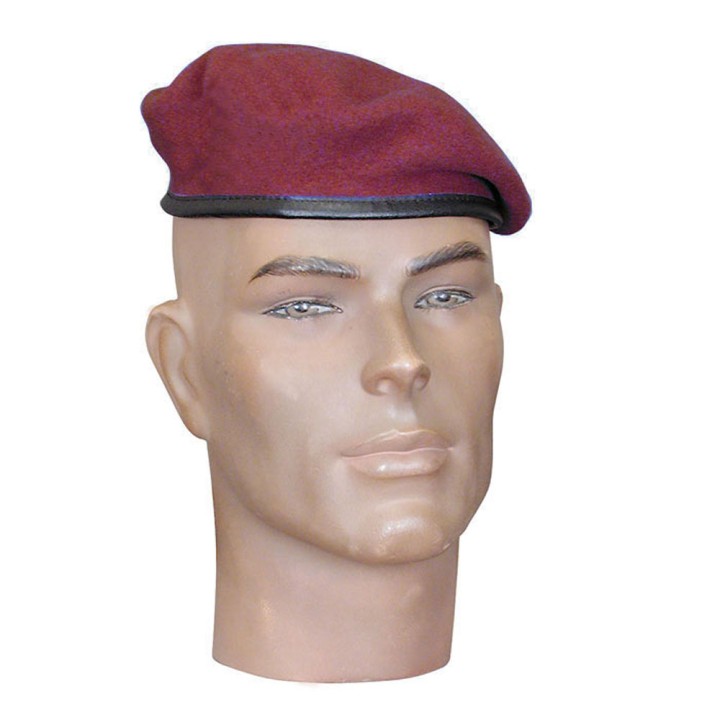 Beret rouge Commando T54-8445---Accessoires Camouflage-Equipement...