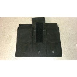 Pouch MOLLE Triple Holster M4 Mag. Black Eagle