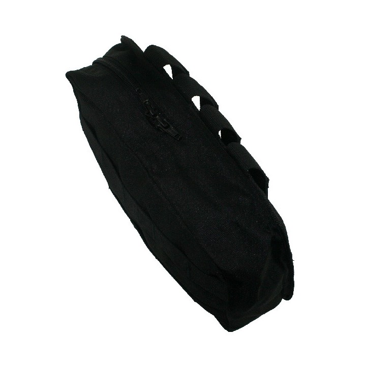 2014 Black Eagle Zipper Pouch - Black - Tiger Stripe - Paintball Atlantic