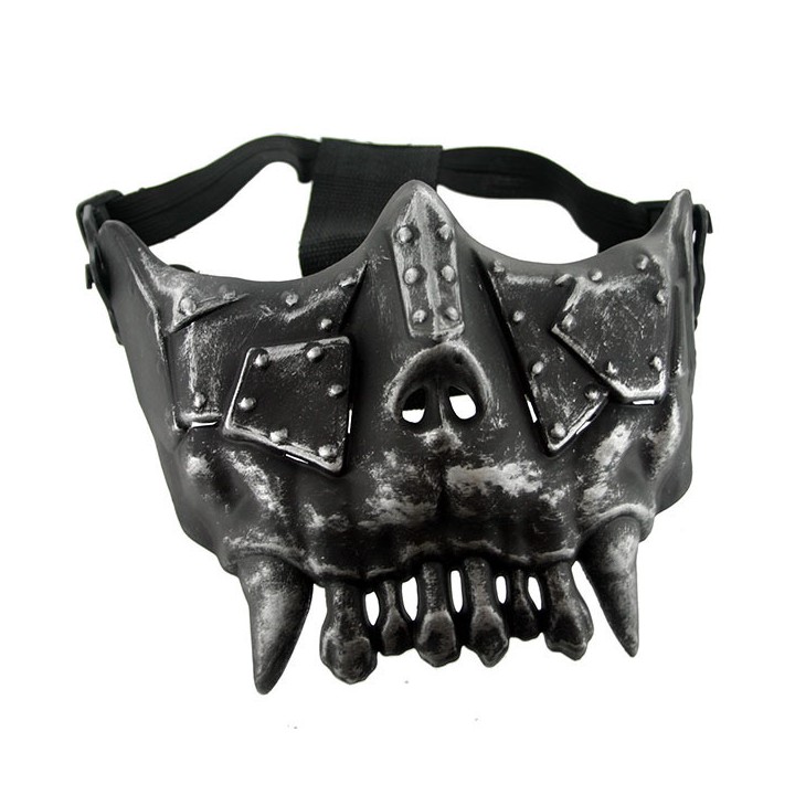 Desert Corp DC-03 Full Face Mask Silver-6130-WS21621AB-Full Face...