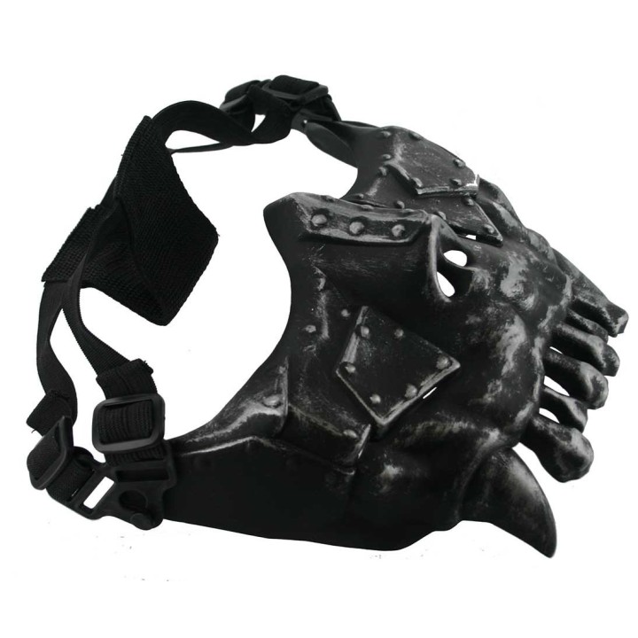 Desert Corp DC-03 Full Face Mask Silver-6130-WS21621AB-Full Face...