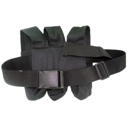 Porte pot paintball Vertical Black Eagle - Harnais
