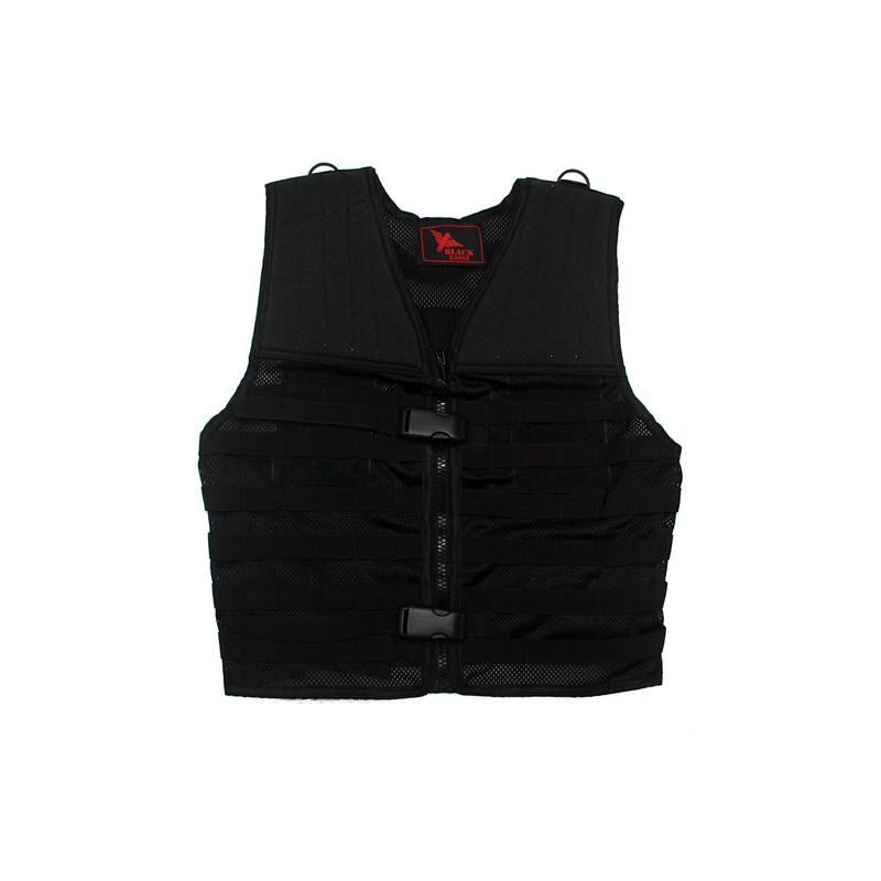 Gilet tactique airsoft Bravo Black Eagle Corporation Black
