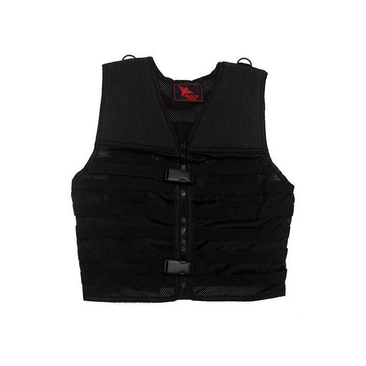 Gilet tactique airsoft Bravo Black Eagle Corporation Black