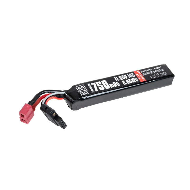 Specna Arms x Gens Ace 750 mAh Li-Po battery 15C 11.55V High Voltage T-Deans G-Tech
